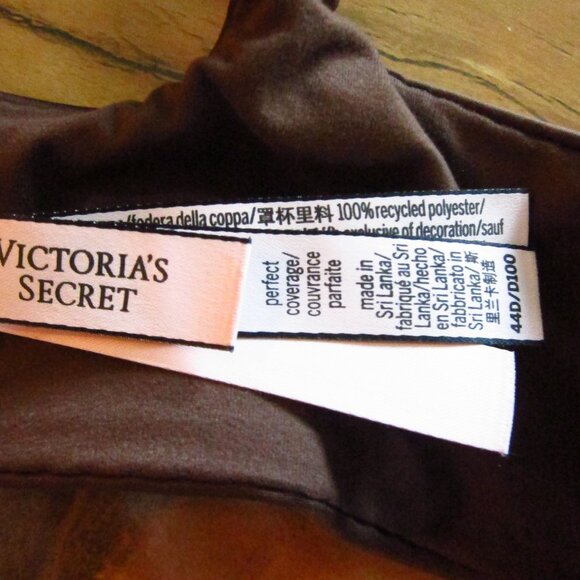 BODY by Victoria's Secret Brown Perfect Coverage Bra size 44D - Picture 5 of 5